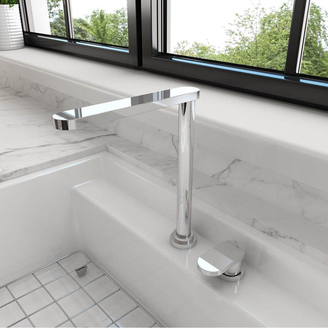 BOCCHI - Baveno Move Plus Kitchen Faucet in Chrome - Chrome