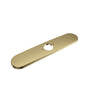 BOCCHI - Modern Kitchen Faucet Deck Plate Brushed Gold - Brushed Gold