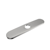 BOCCHI - Modern Kitchen Faucet Deck Plate Stainless Steel - Stainless Steel