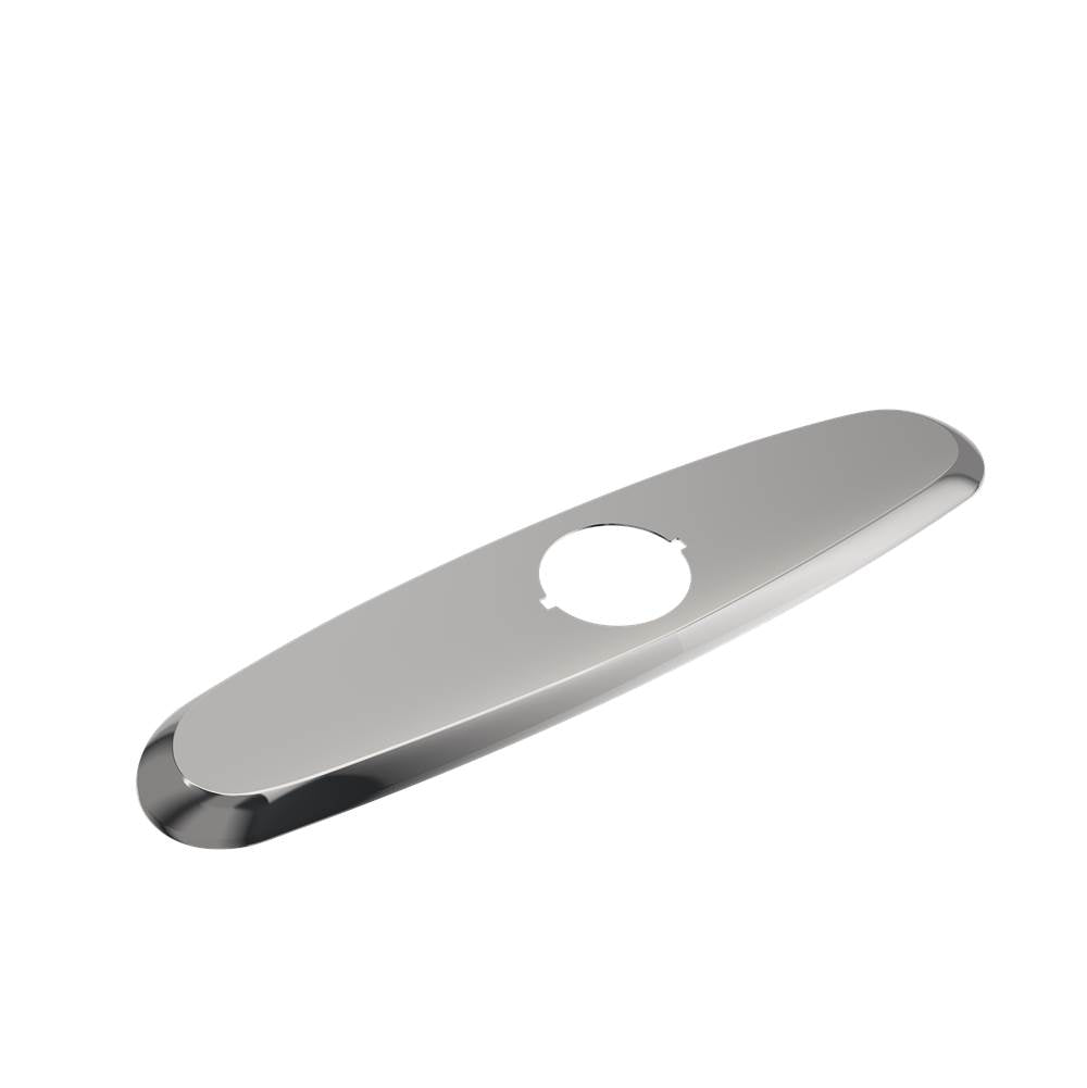BOCCHI - Traditional Kitchen Faucet Deck Plate Oval Matte Black - Matte Black