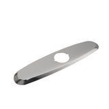BOCCHI - Traditional Kitchen Faucet Deck Plate Oval Matte Black - Matte Black