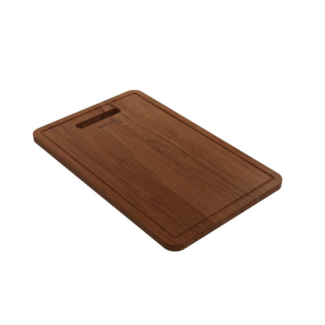 BOCCHI - Wooden Cutting Board For Nuova 1500/1501 with handle - Sapele Mahogany Wood - Mahogany