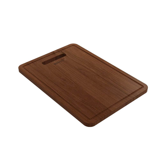BOCCHI - Wooden Cutting Board for Arona 1600 w/ handle - Sapele Mahogany Wood - Mahogany