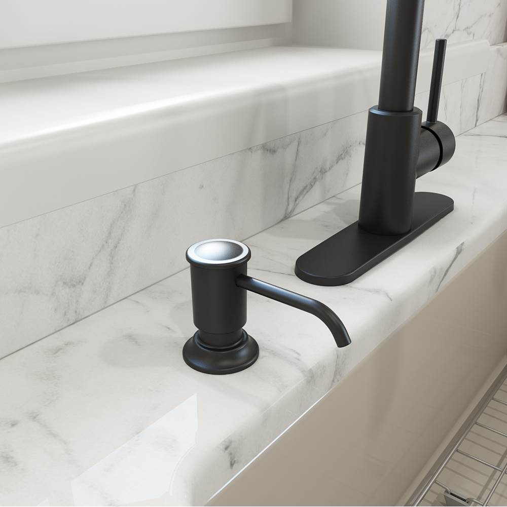 Lesina 2.0 Kitchen Soap Dispenser in Brushed Gold