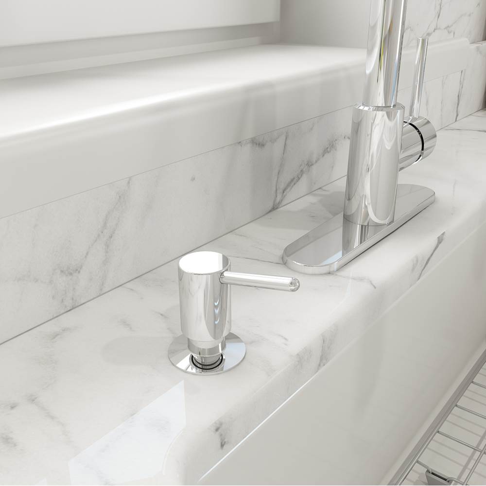 Tronto 2.0 Kitchen Soap Dispenser in Brushed Gold
