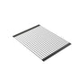 BOCCHI - Roller Mat, Stainless Steel with Black Edging for Granite Farmhouse Sinks - Stainless Steel