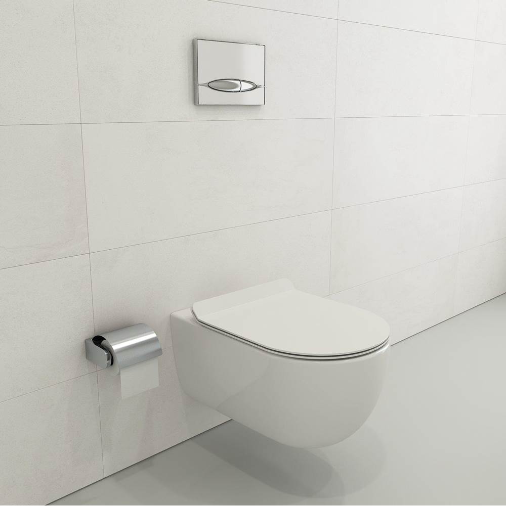 BOCCHI - Vettore Soft-Close Toilet Seat in White - White