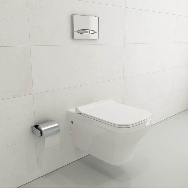 BOCCHI - Firenze Soft-Close Toilet Seat in White - White