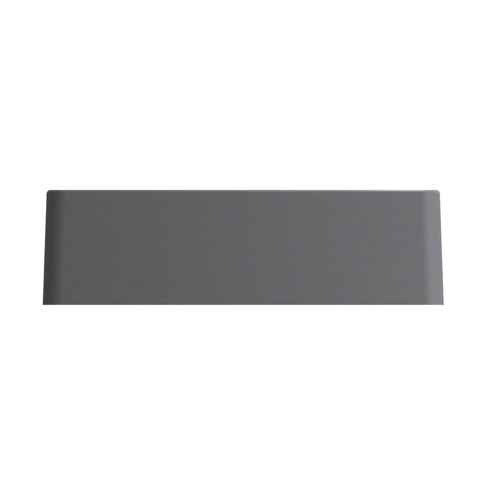 Arona Apron-Front 33 in. Single Bowl Granite Composite Kitchen Sink with Integrated Workstation and Accessories in Matte Black