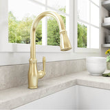 BOCCHI - Belsena 2.0 Pull-Down Kitchen Faucet in Brushed Gold - Brushed Gold
