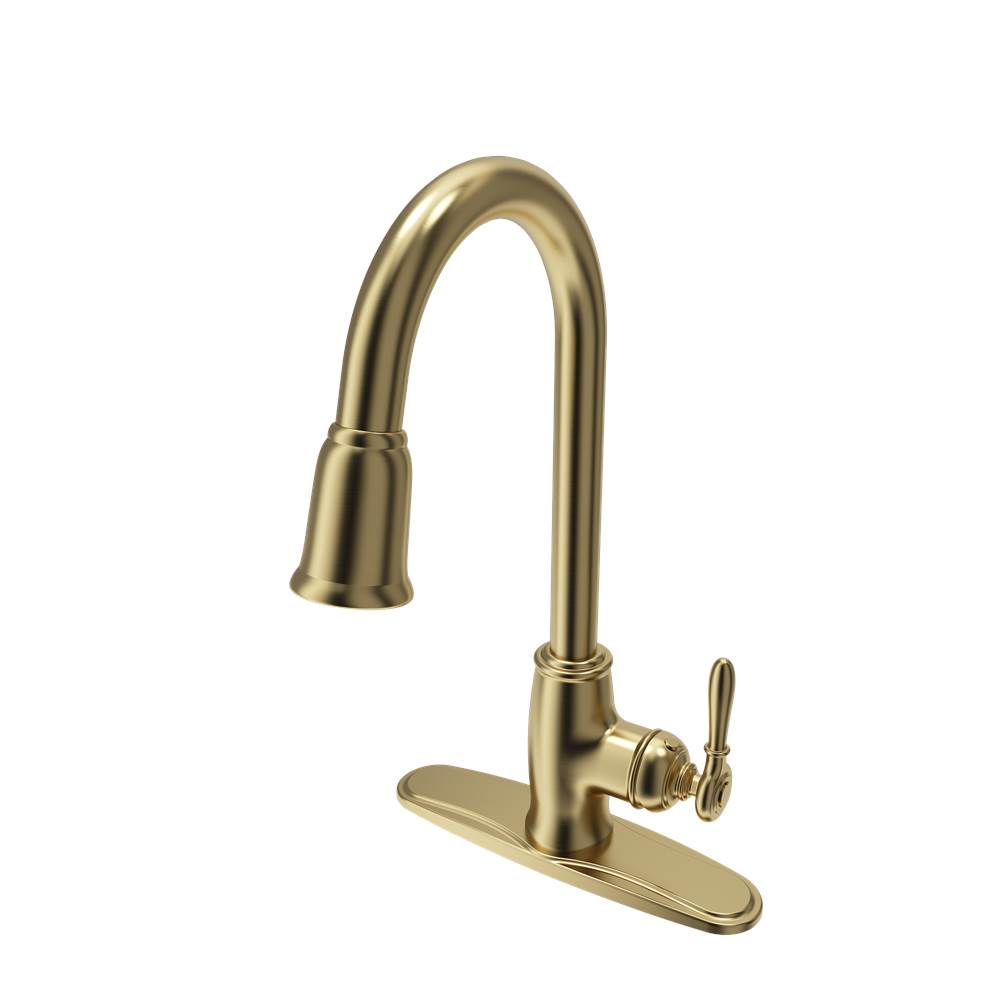 Lesina 2.0 Kitchen Soap Dispenser in Brushed Gold