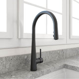 BOCCHI - Lugano 2.0 Pull-Down Kitchen Faucet in Matte Black - Matte Black