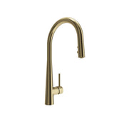 Lugano 2.0 Pull-Down Kitchen Faucet in Brushed Gold
