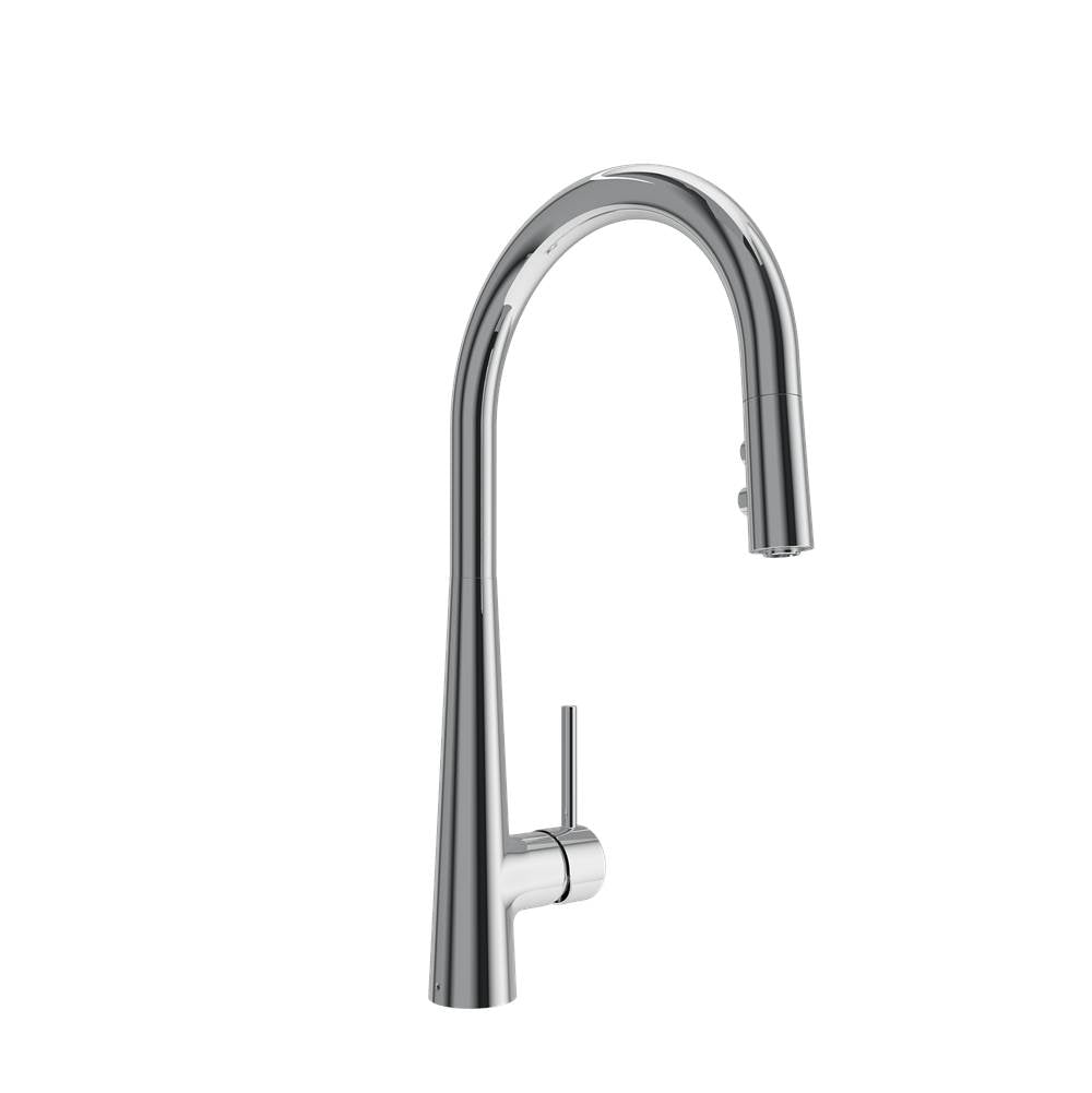 Lugano 2.0 Pull-Down Kitchen Faucet in Brushed Gold