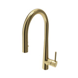 Lugano 2.0 Pull-Down Kitchen Faucet in Brushed Gold
