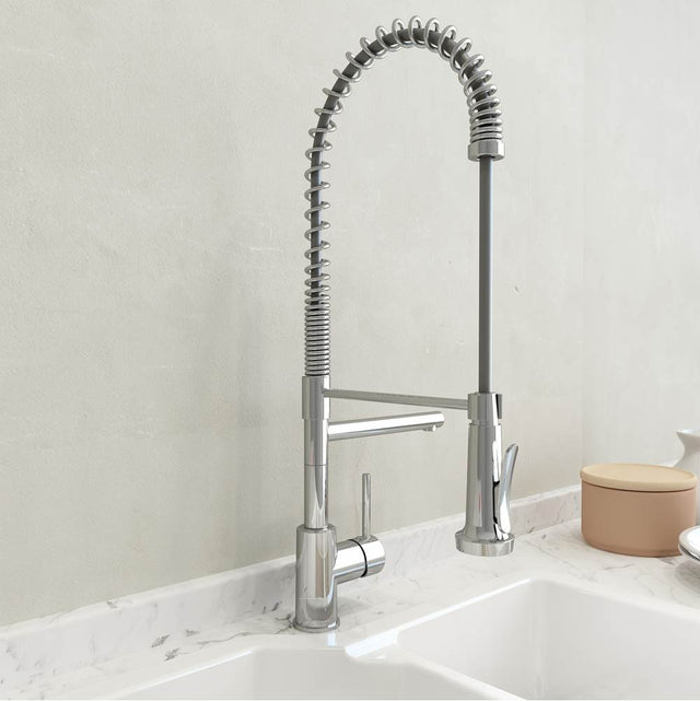 BOCCHI - Maggiore 2.0 Dual-Spout Professional Kitchen Faucet in Chrome - Chrome