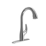 Pagano 2.0 Pull-Down Kitchen Faucet in Brushed Gold