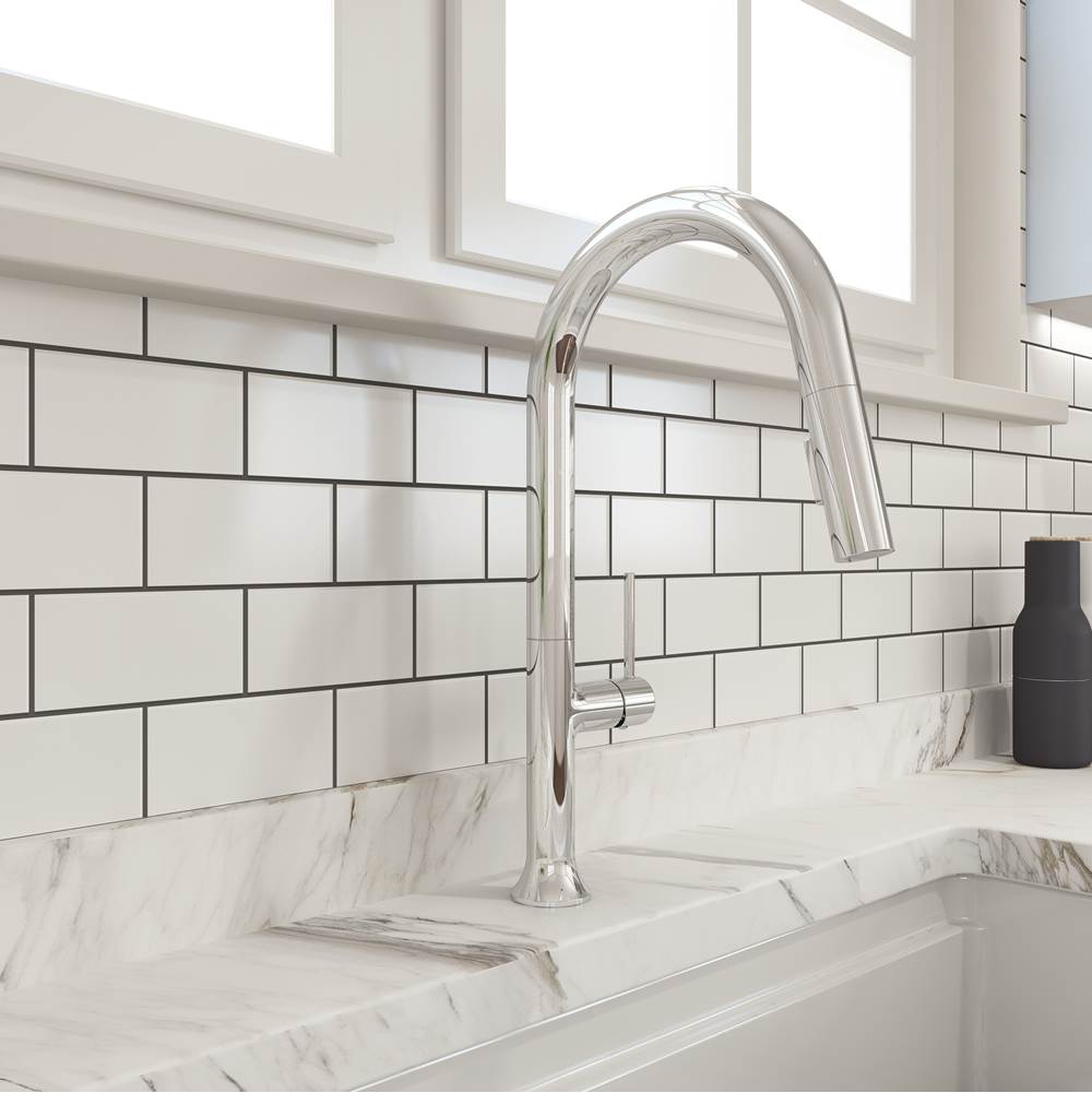BOCCHI - Tronto 2.0 Pull-Down Kitchen Faucet in Chrome - Chrome