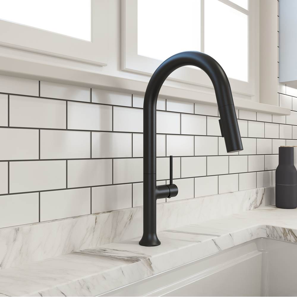 BOCCHI - Tronto 2.0 Pull-Down Kitchen Faucet in Matte Black - Matte Black