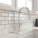 BOCCHI - Tronto 2.0 Pull-Down Kitchen Faucet in Stainless Steel - Stainless Steel