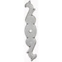 Bouvet - Classic Keyhole Escutcheons Plate (round hole) - Antique Brass 057