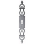 Bouvet - Classic Keyhole Escutcheons - Antique Brass 057