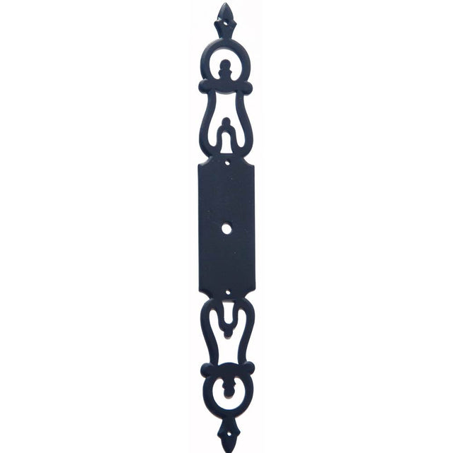 Bouvet - Classic Keyhole Escutcheons plate (round hole) - Antique Brass 057