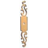 Bouvet - Classic Keyhole Escutcheons Plate (round hole) - Antique Brass 057