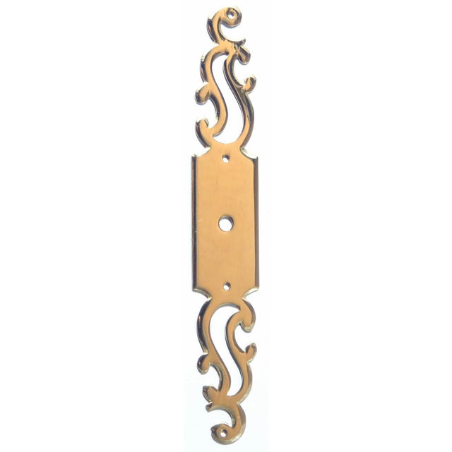 Bouvet - Classic Keyhole Escutcheons Plate (round hole) - Antique Brass 057
