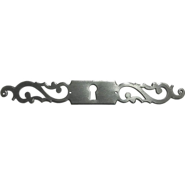 Bouvet - Classic Keyhole Escutcheon for Drawer (horizontal) - Pewter 012
