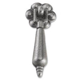 Bouvet - Classic Drop Handle with Rosette - Black 007