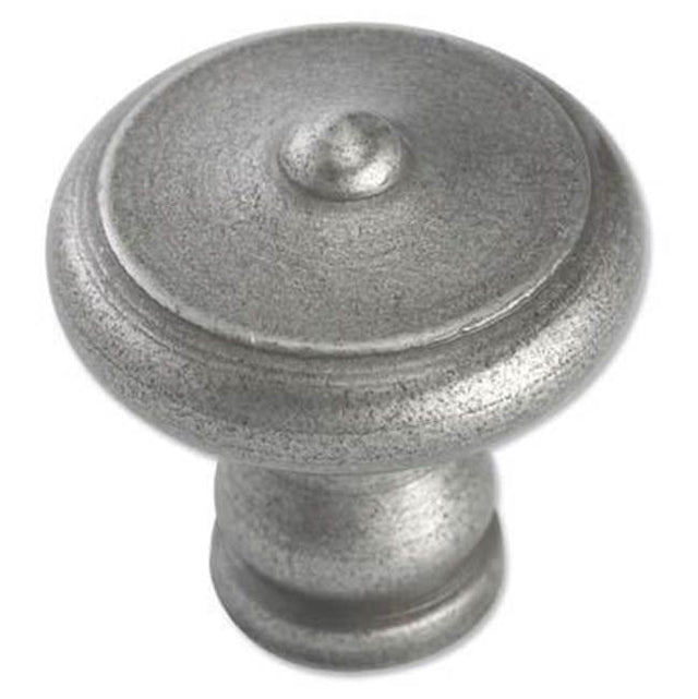 Bouvet - Round Classic Knob - Antique Brass 057
