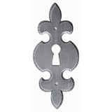 Bouvet - Classic Keyhole Escutcheons - Black 007