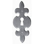Bouvet - Classic Keyhole Escutcheons - Black 007