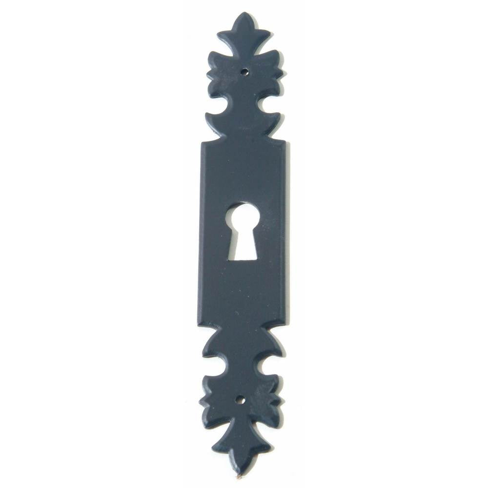 Bouvet - Classic Keyhole Escutcheons - Black 007