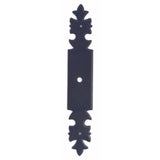 Bouvet - Classic Keyhole Escutcheons (round hole) - Pewter 012