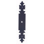 Bouvet - Classic Keyhole Escutcheons (round hole) - Pewter 012