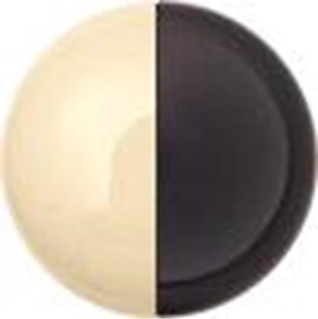 Knob on escutcheon set - Privacy trim set without mechanism