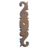 Bouvet - Classic Keyhole Escutcheons (round hole) - Antique Brass 057