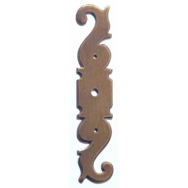 Bouvet - Classic Keyhole Escutcheons (round hole) - Antique Brass 057