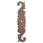 Bouvet - Classic Keyhole Escutcheons (round hole) - Antique Brass 057