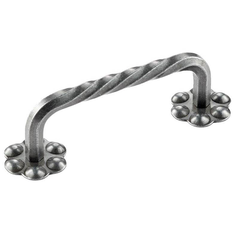 Bouvet - Cabinet Pull with Rosettes - Black 007