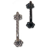 Cabinet Pull with Rosettes