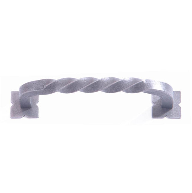 Bouvet - Classic Cabinet Pull with Rosette - Pewter 012