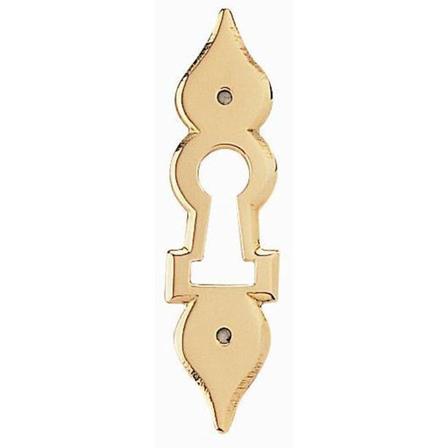 Bouvet - Classic Keyhole Escutcheons - Antique Brass 057