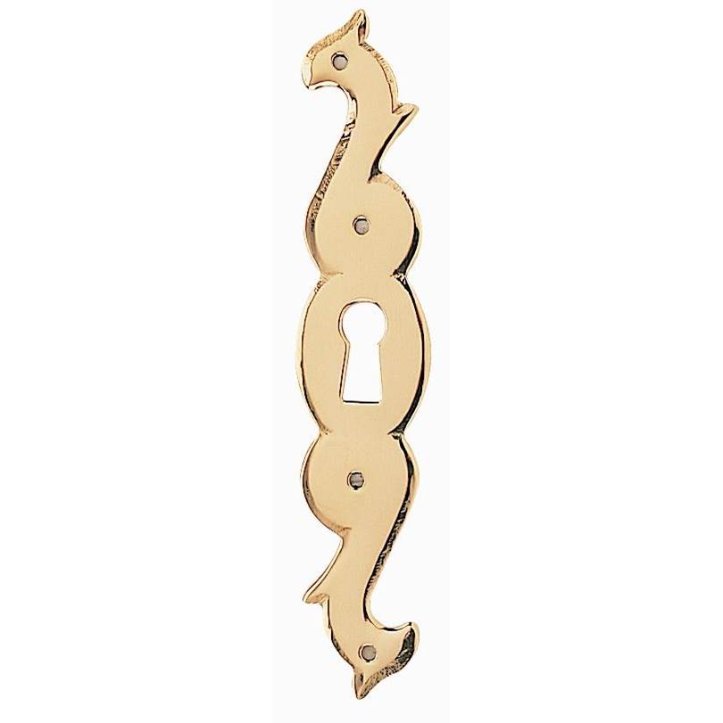 Bouvet - Classic Keyhole Escutcheons - Antique Brass 057