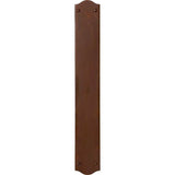 Bouvet - Push Plate - Hammered Black 027
