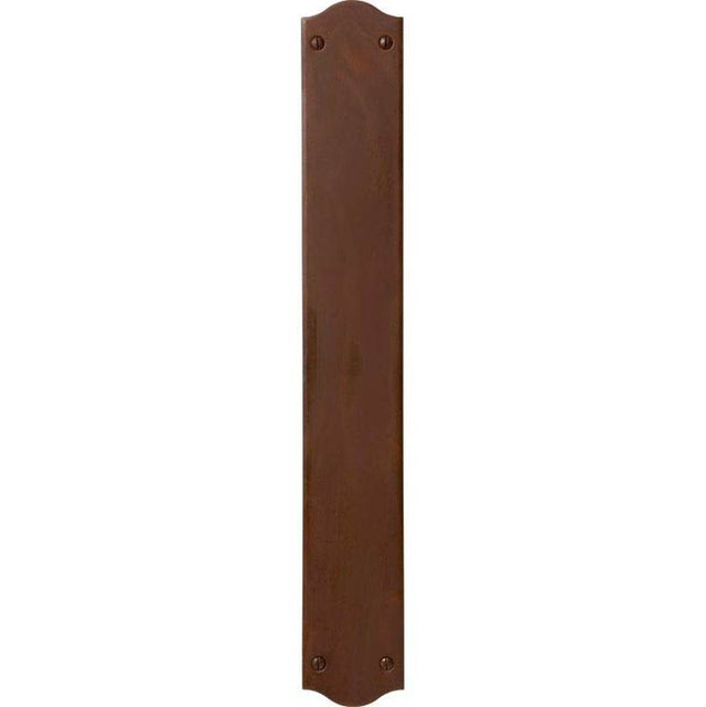 Bouvet - Push Plate - Hammered Black 027