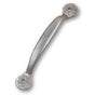 Bouvet - Wrought Iron Cabinet Pull - Hammered Oxidized Black 036