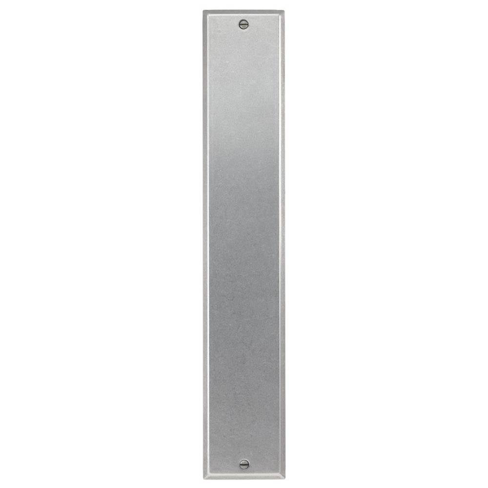 Bouvet - Push Plate - Pewter 012